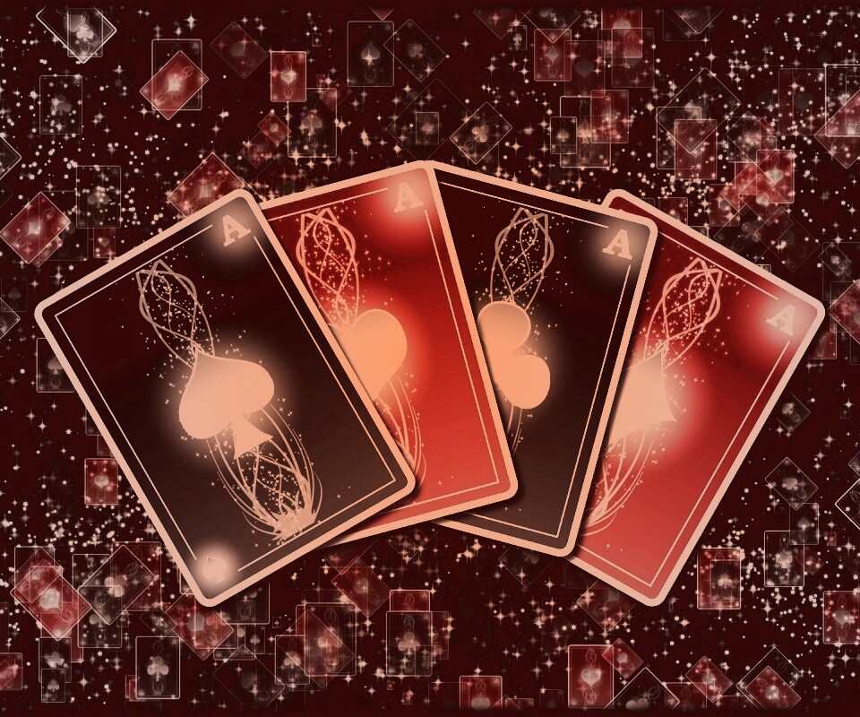 Каре из тузов обои