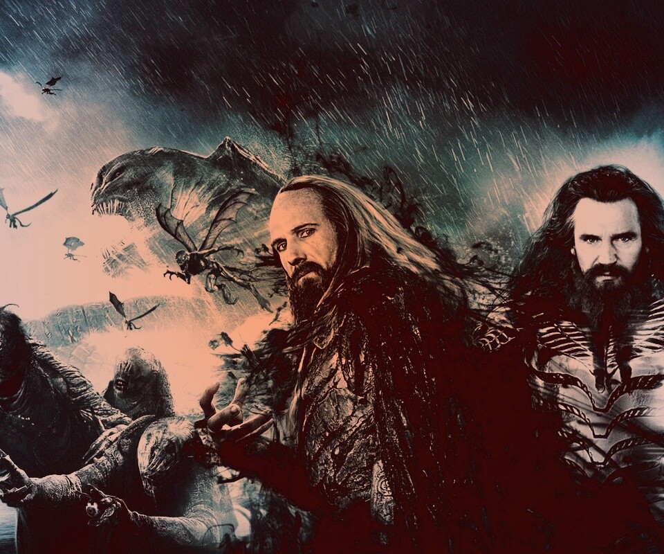 Зевс и Аид из фильма Битва Титанов обои