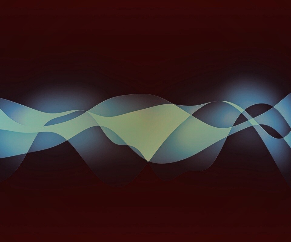 Синии волны обои