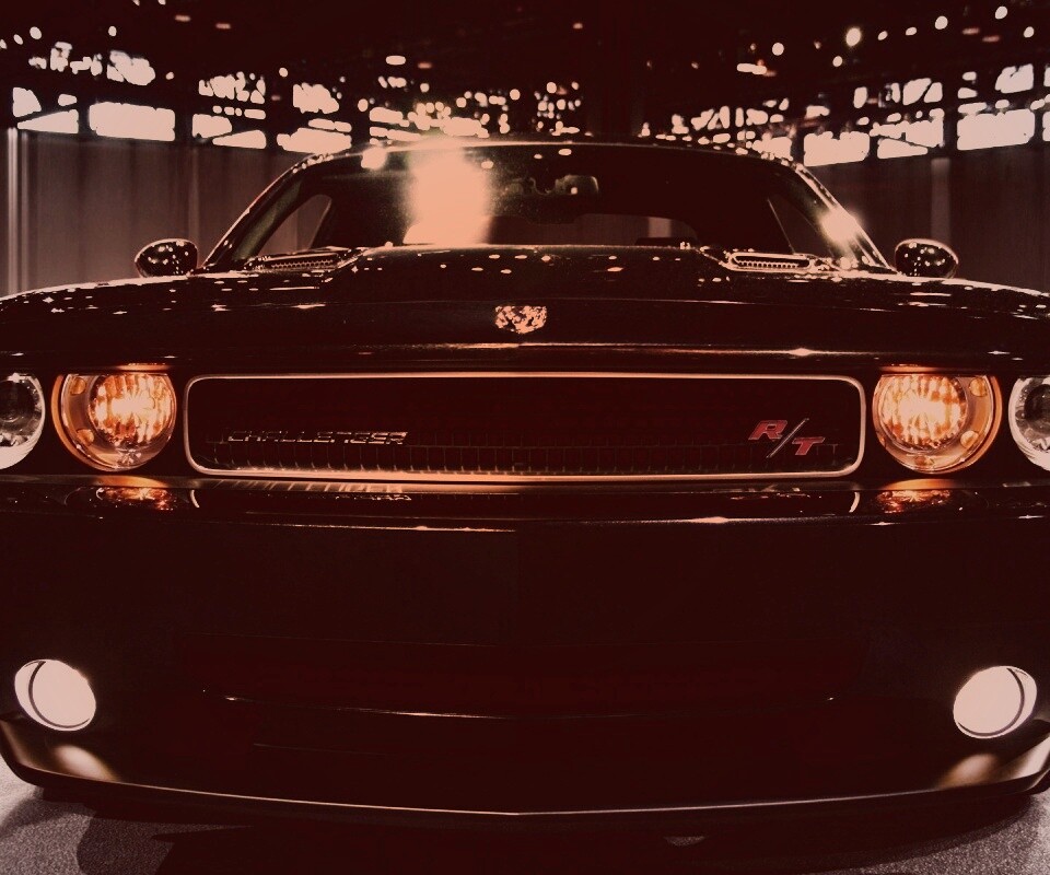 Фары Dodge Challender обои