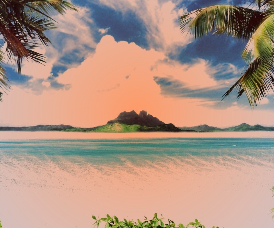 Тропический рай обои