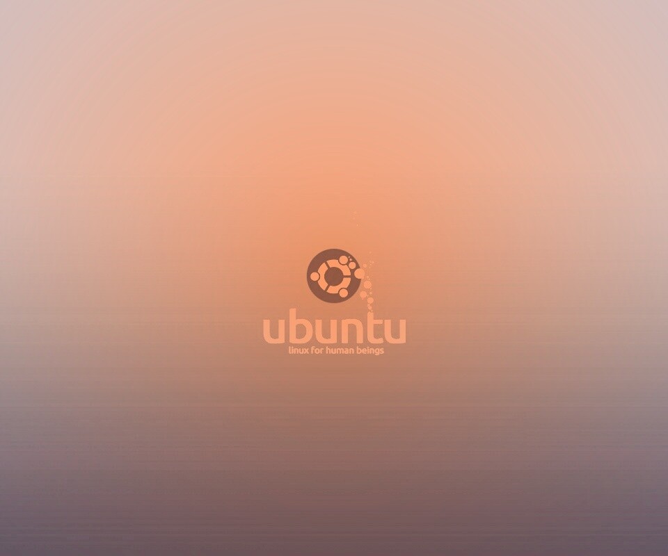 Логотип Ubuntu обои