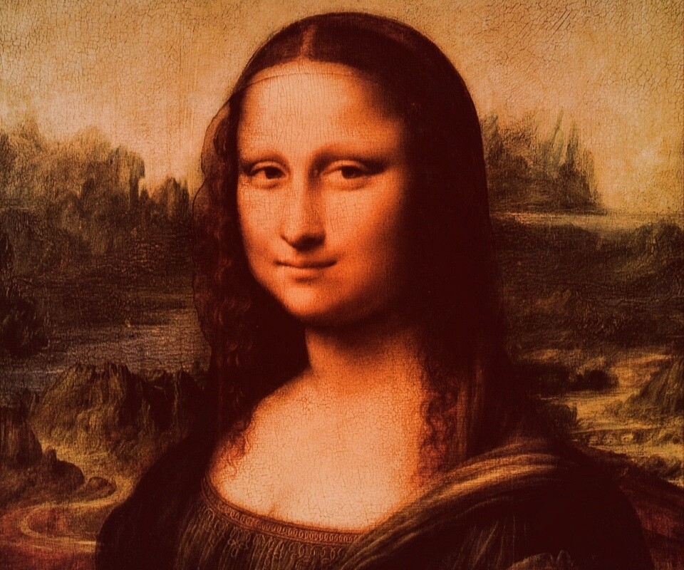 Картина Мона Лиза обои