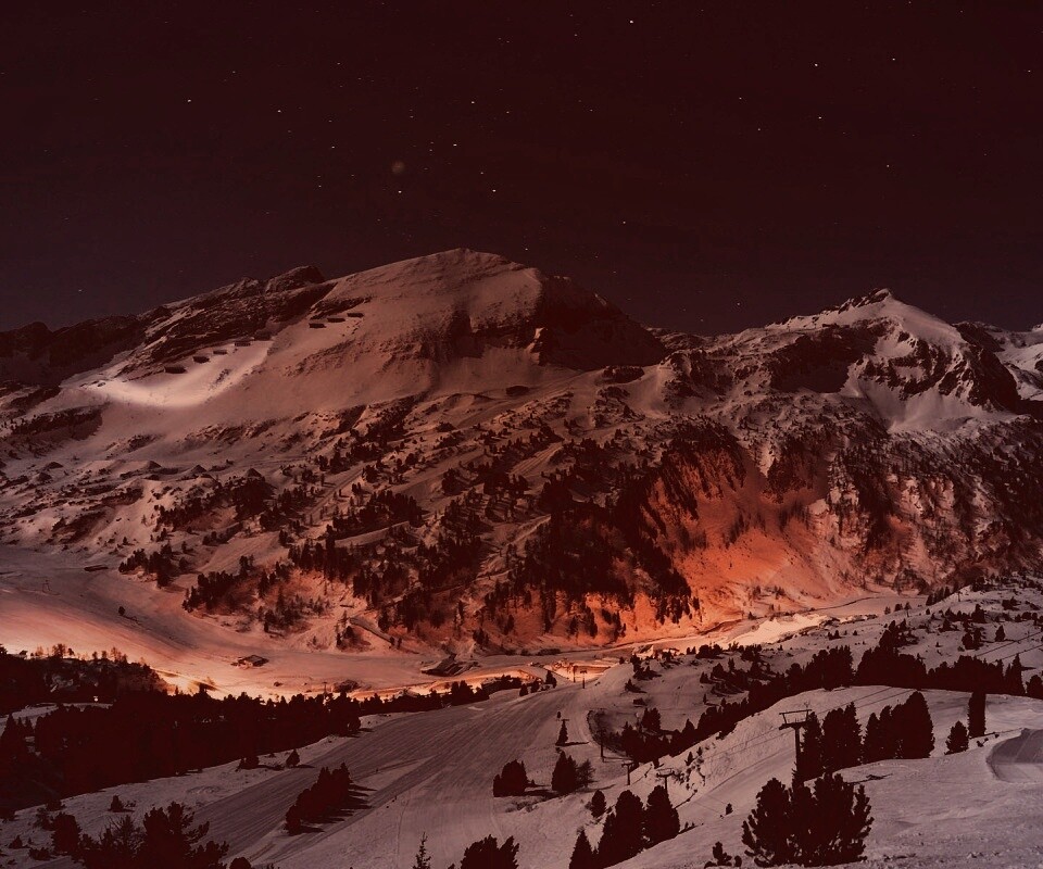 Горнолыжный курорт обои