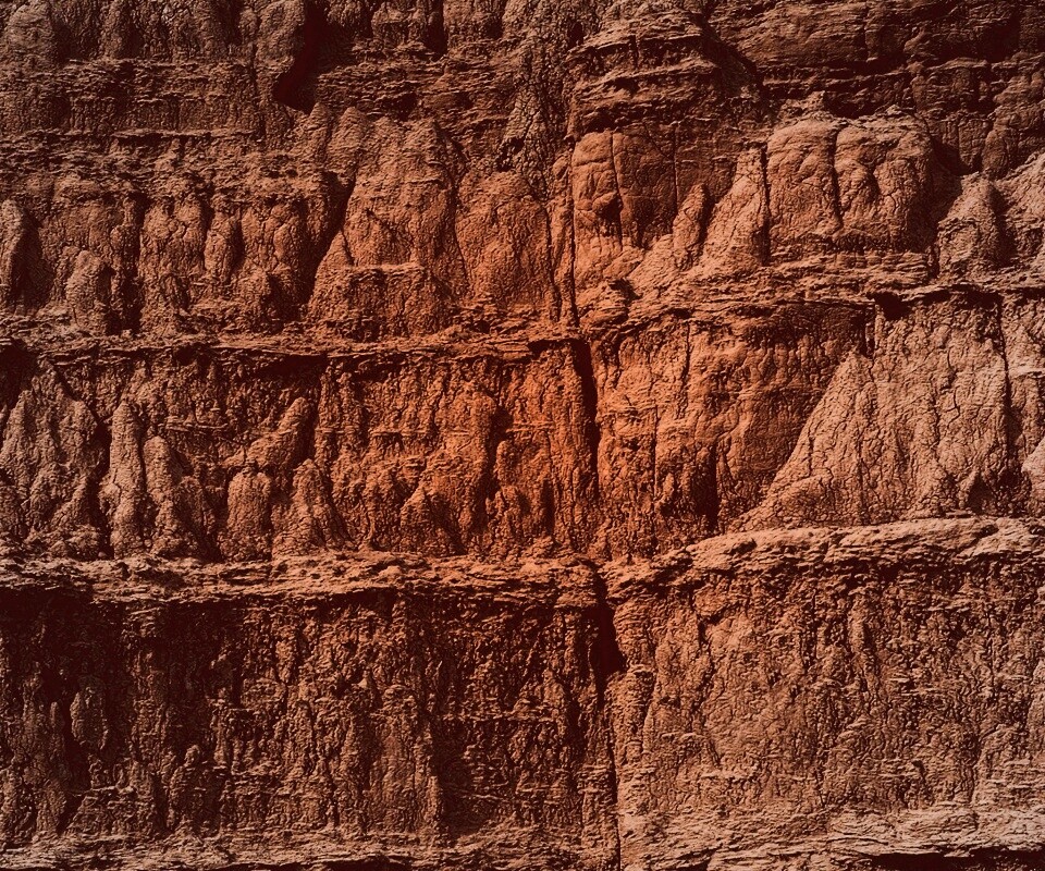 Скалистый обрыв обои