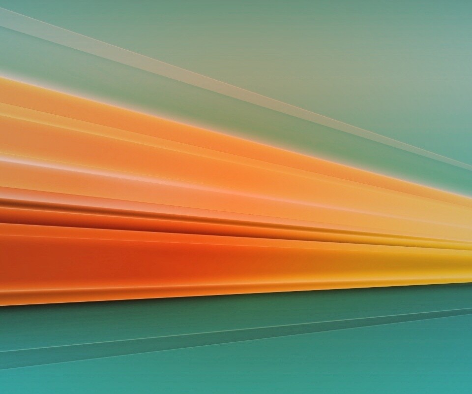 Желтая полоса на голубом обои