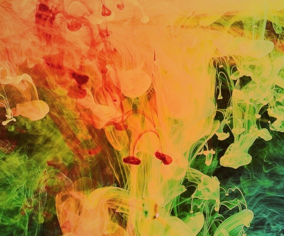 Краска растворяется в воде обои