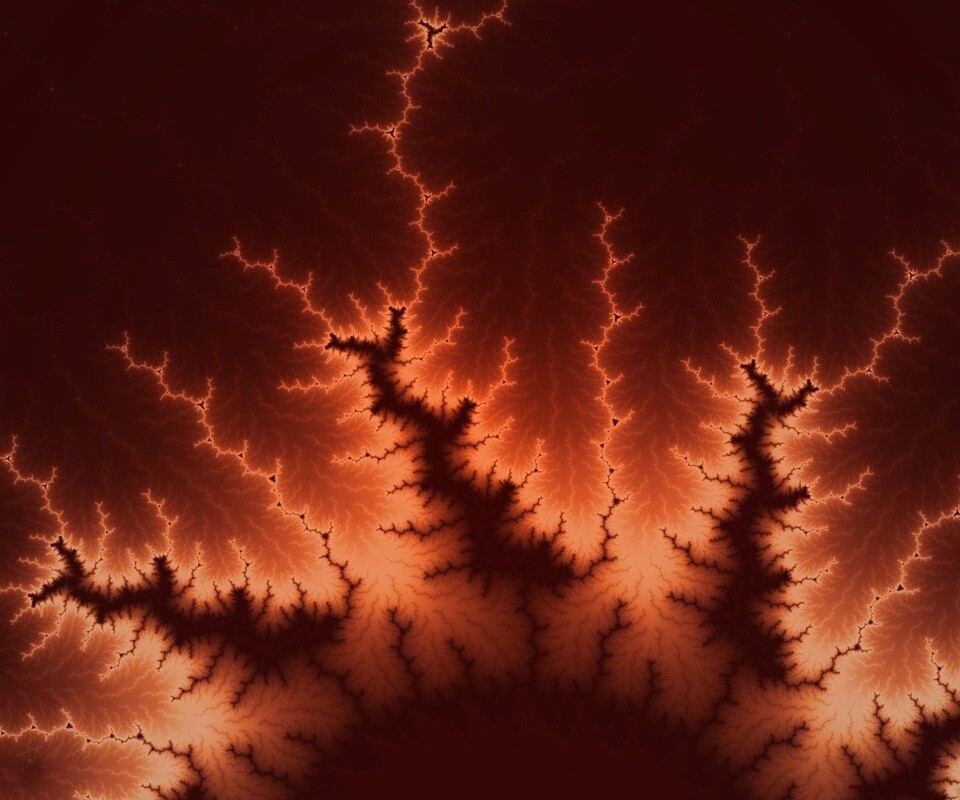 Огненные молнии обои