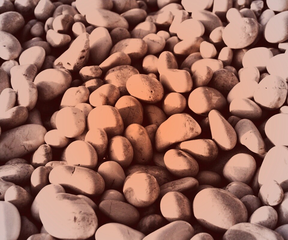 Белая галька обои