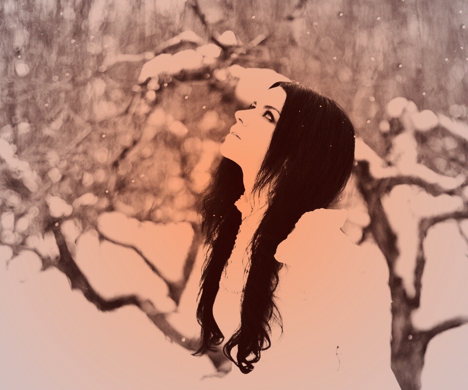 Белоснежная леди обои