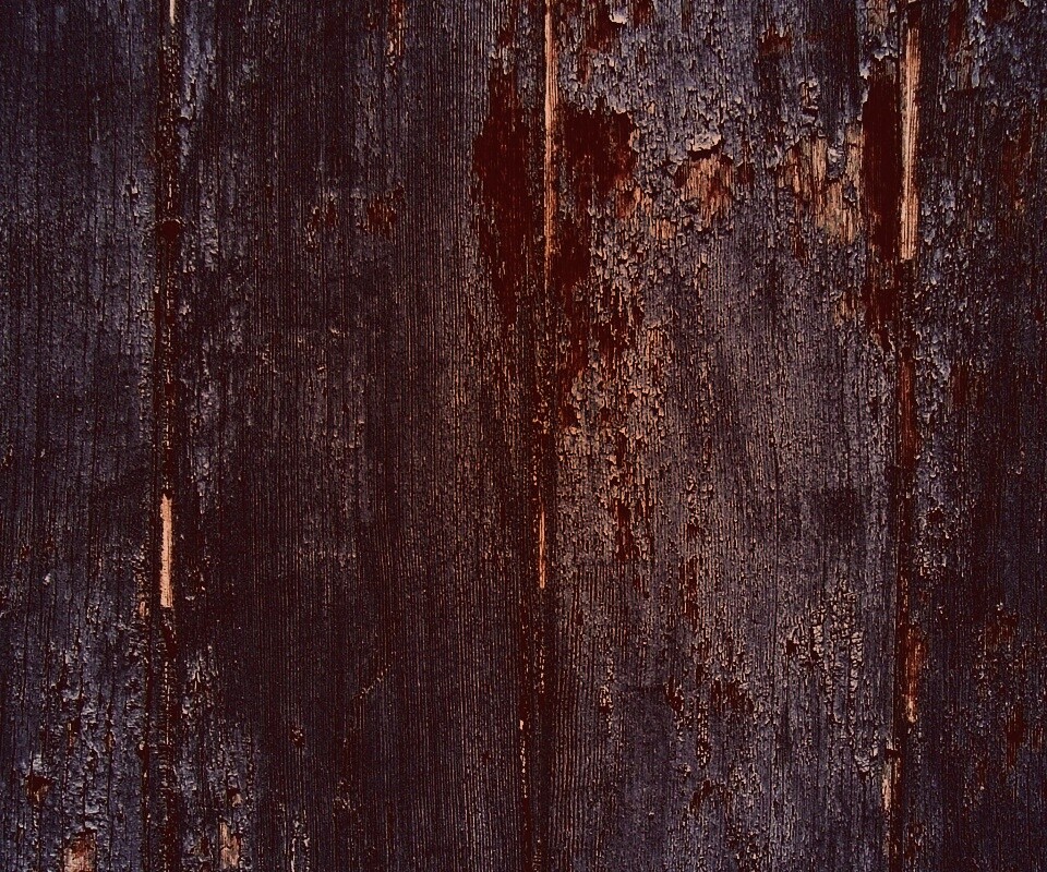 Облупившаяся синяя краска обои