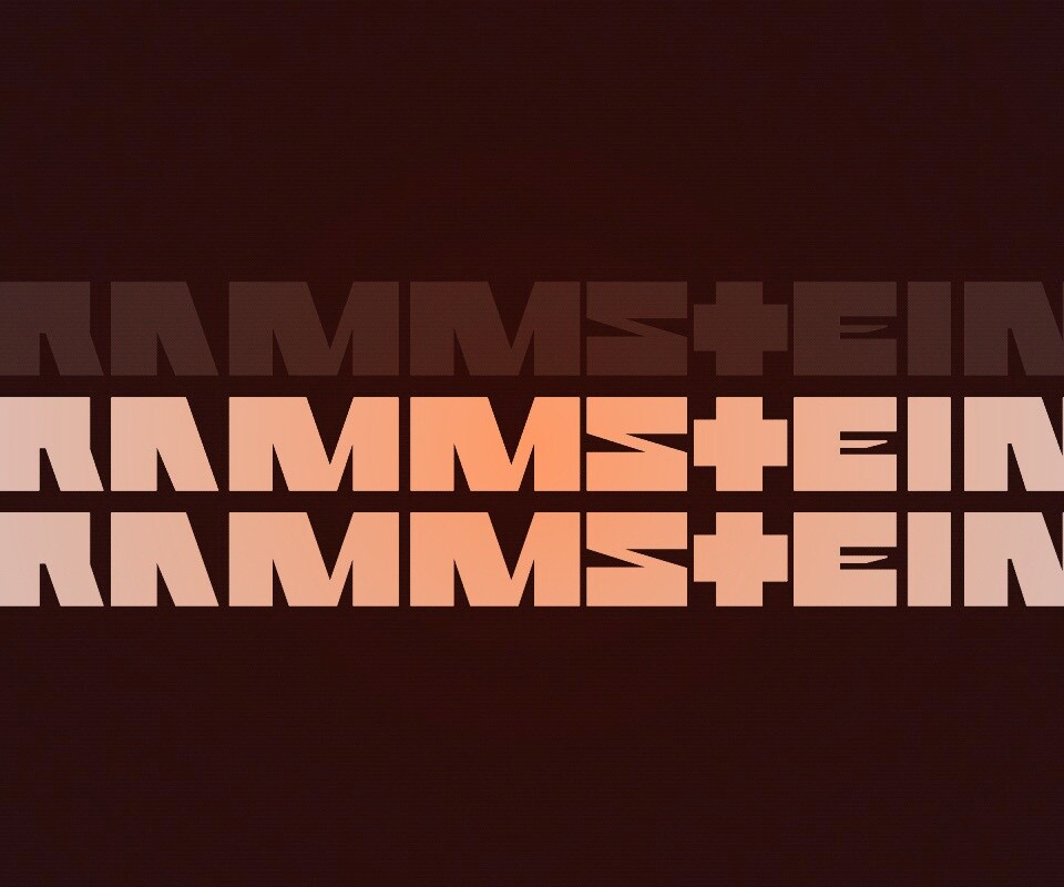 Rammstein логотип обои