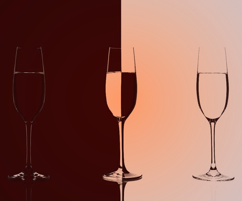 Бокалы обои