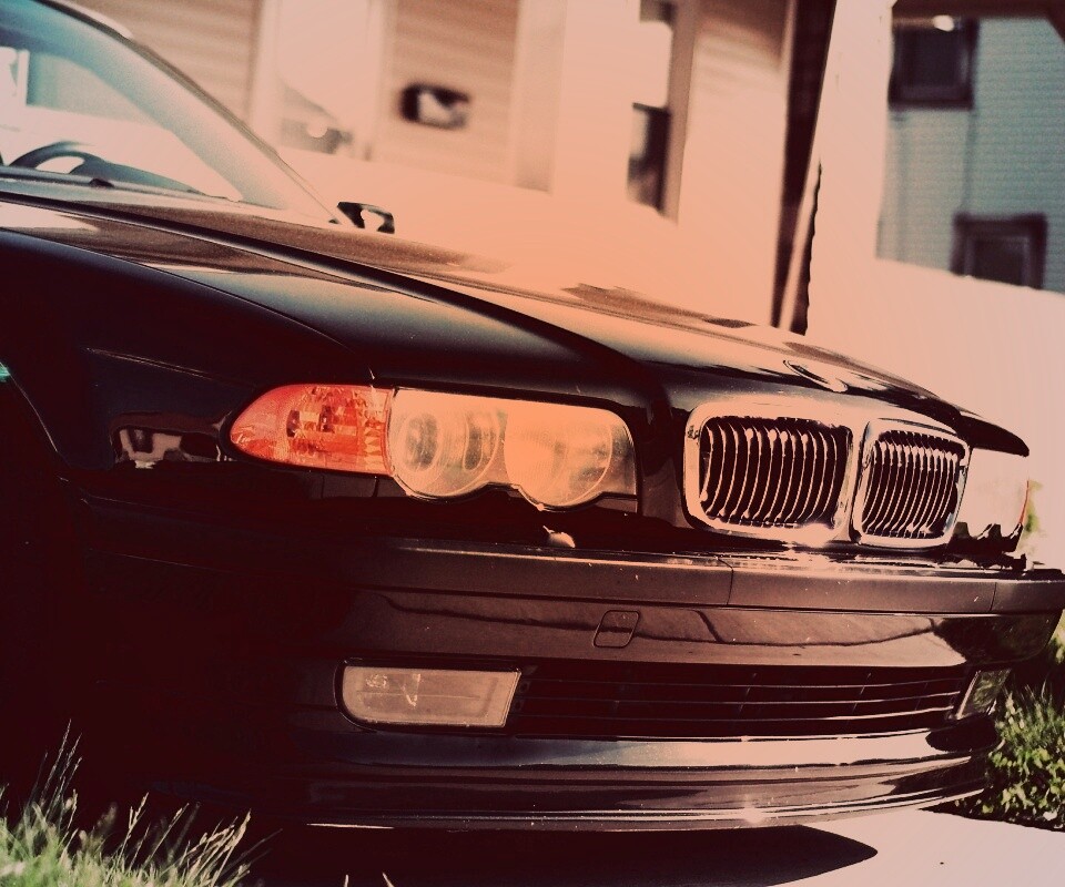 BMW e38 обои