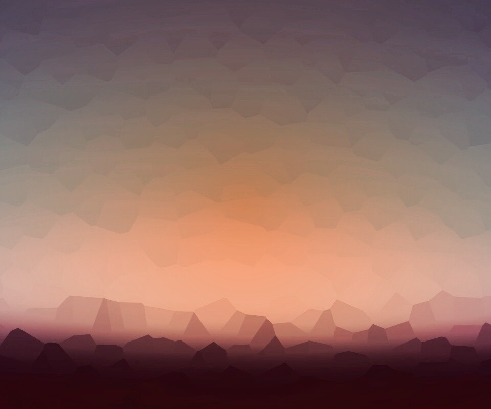 Минималистичный пейзаж обои