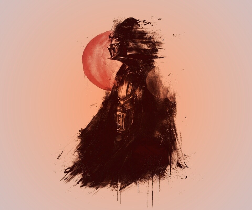 Арт с Дартом Вейдером обои