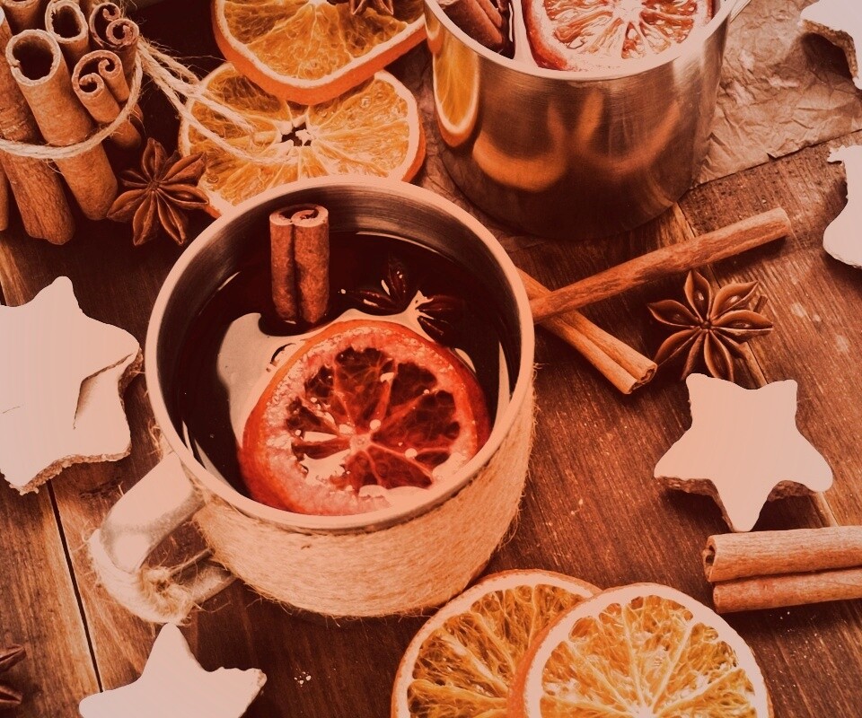 Уютный глинтвейн обои
