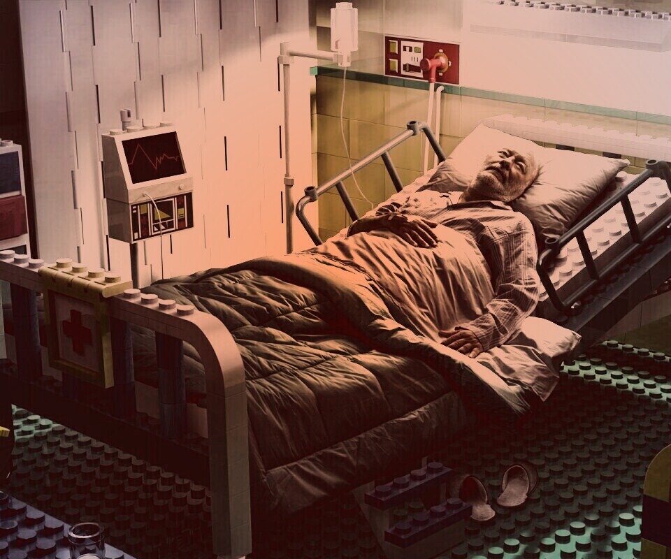 Лего больница обои