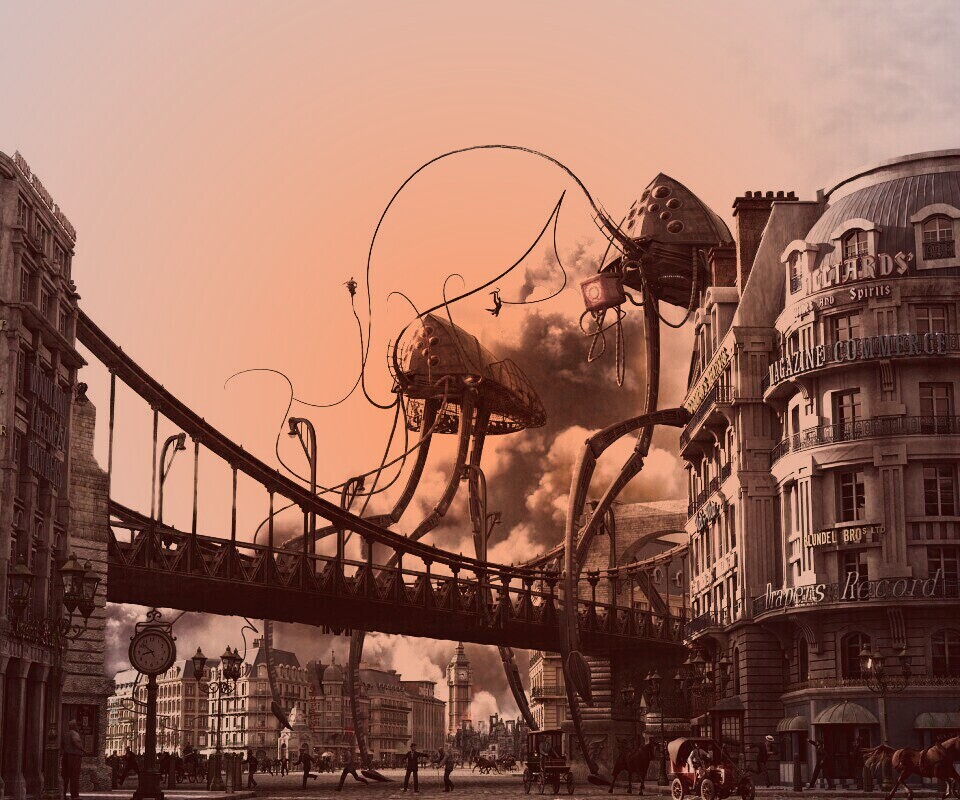 Война миров обои