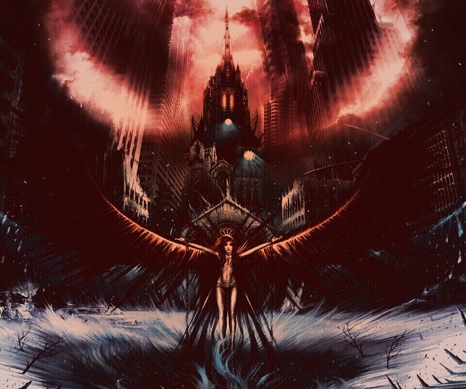 Тёмный ангел обои