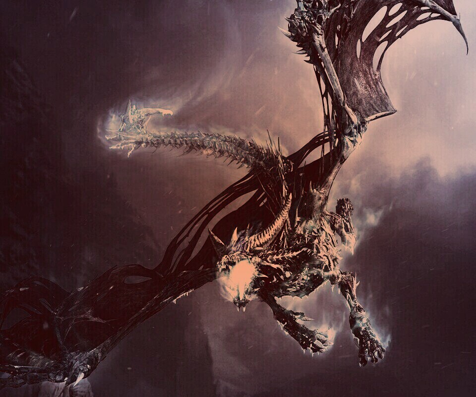 Ледяной дракон обои