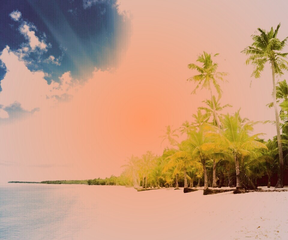 Тропическое побережье обои