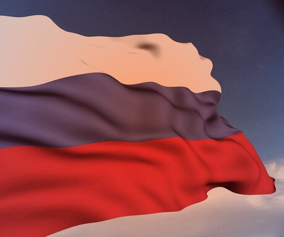 Флаг России обои