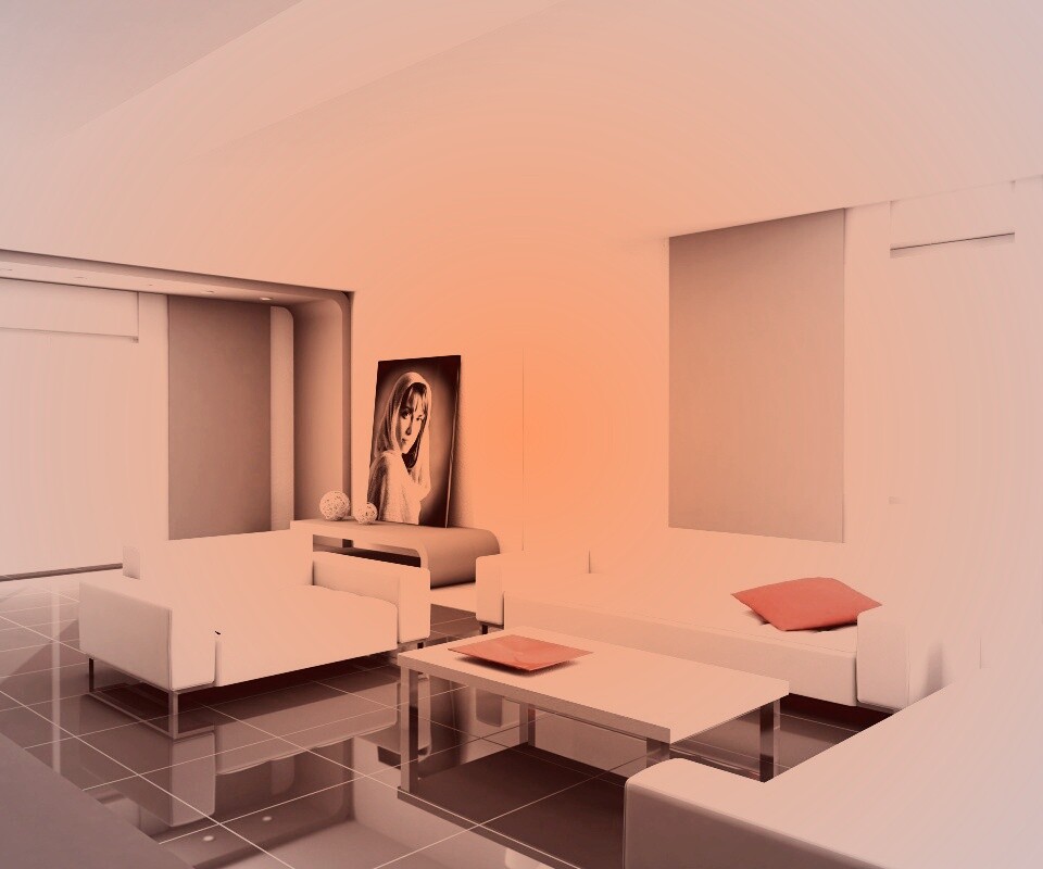 Белая гостинная обои