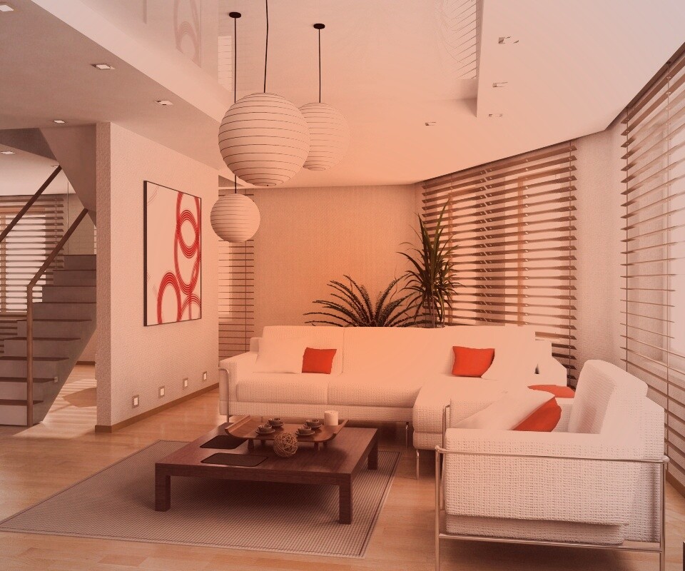 Китайская гостинная обои