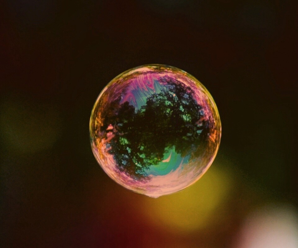 Мыльный пузырь обои