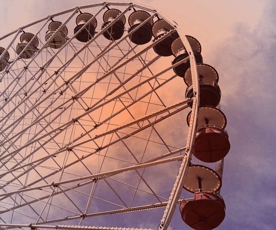 Колесо обозрения обои