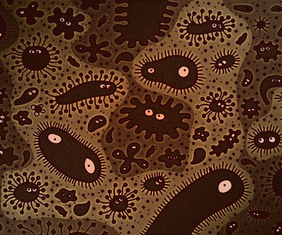 Микроорганизмы обои