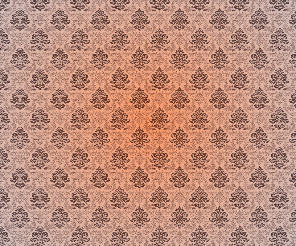 Текстура старых узорных обоев обои