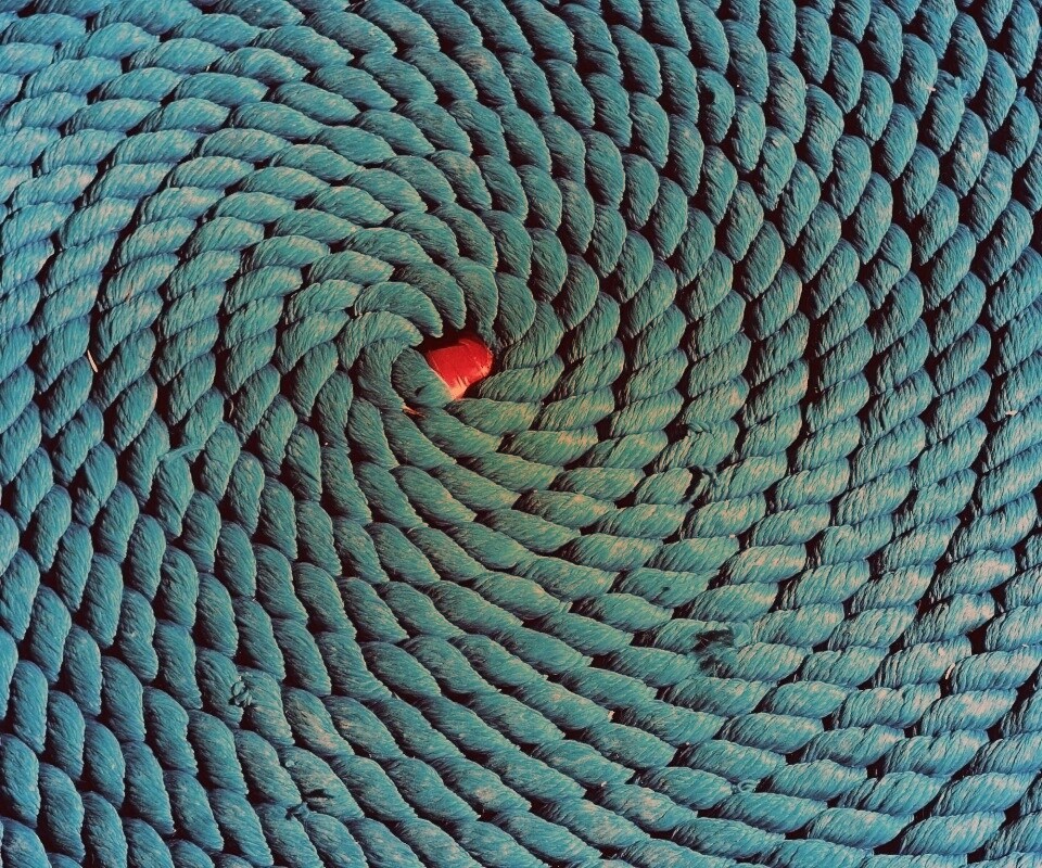 Голубой канат обои