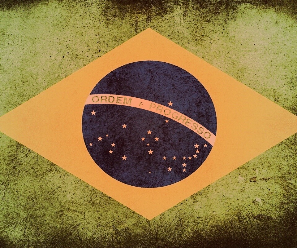 Флаг Бразилии обои