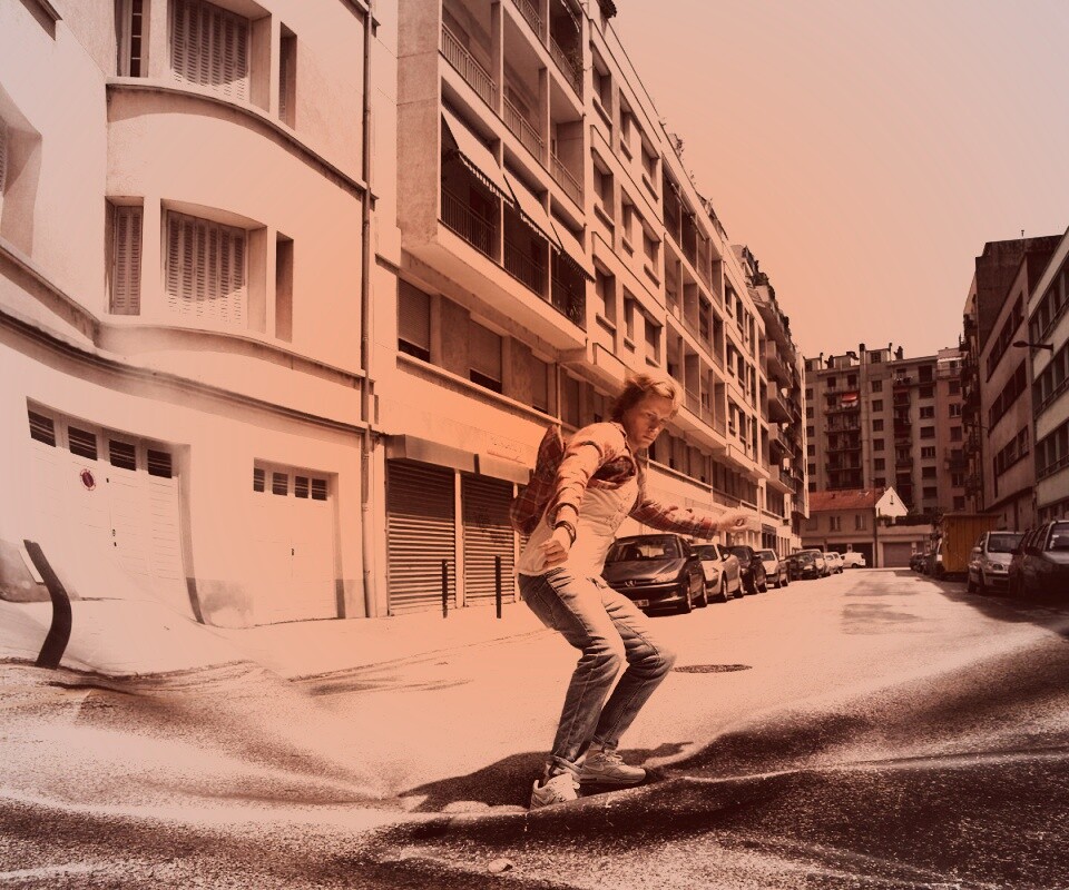 Смятое фото обои