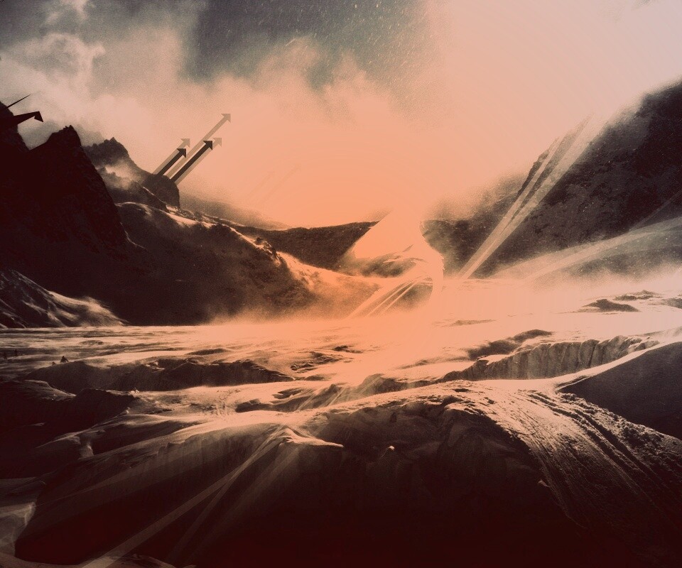 Туманные горы обои