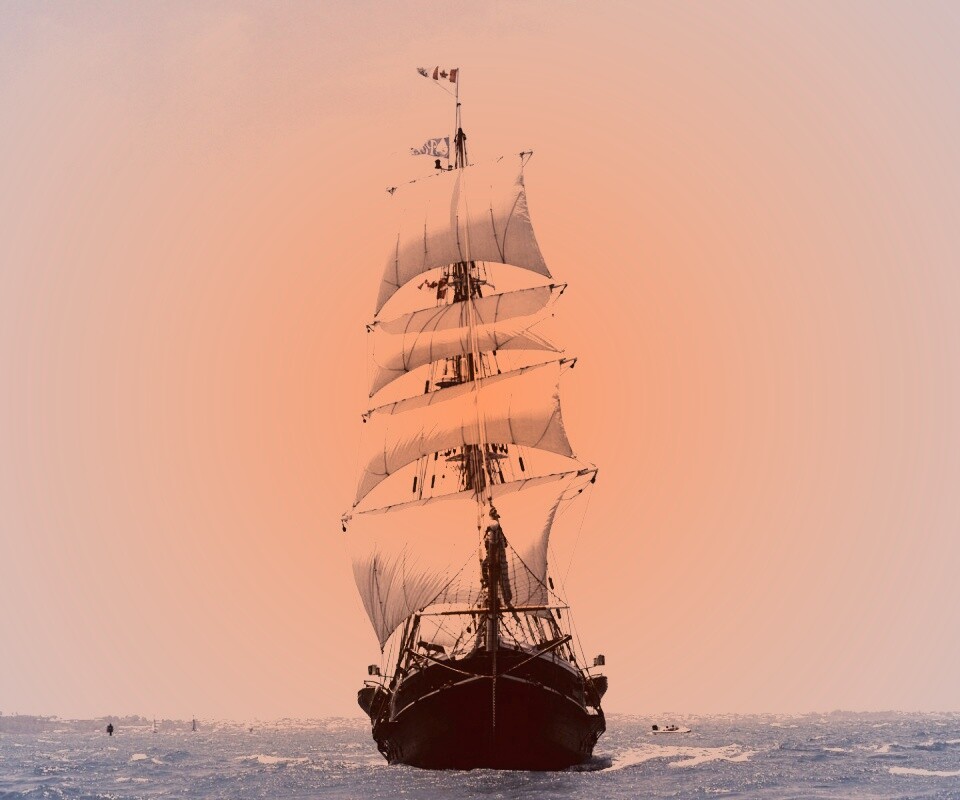 Парусник обои