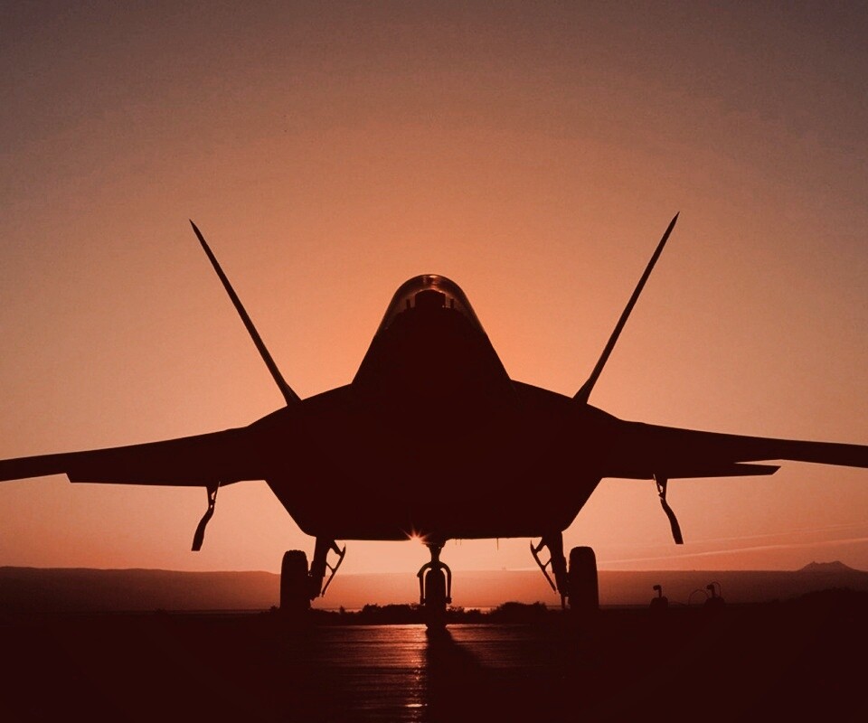 Истребитель F22 обои