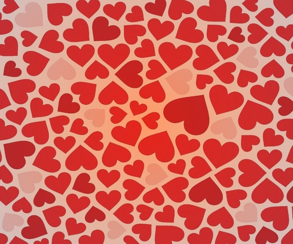 Сердца для дня Святого Валентина обои