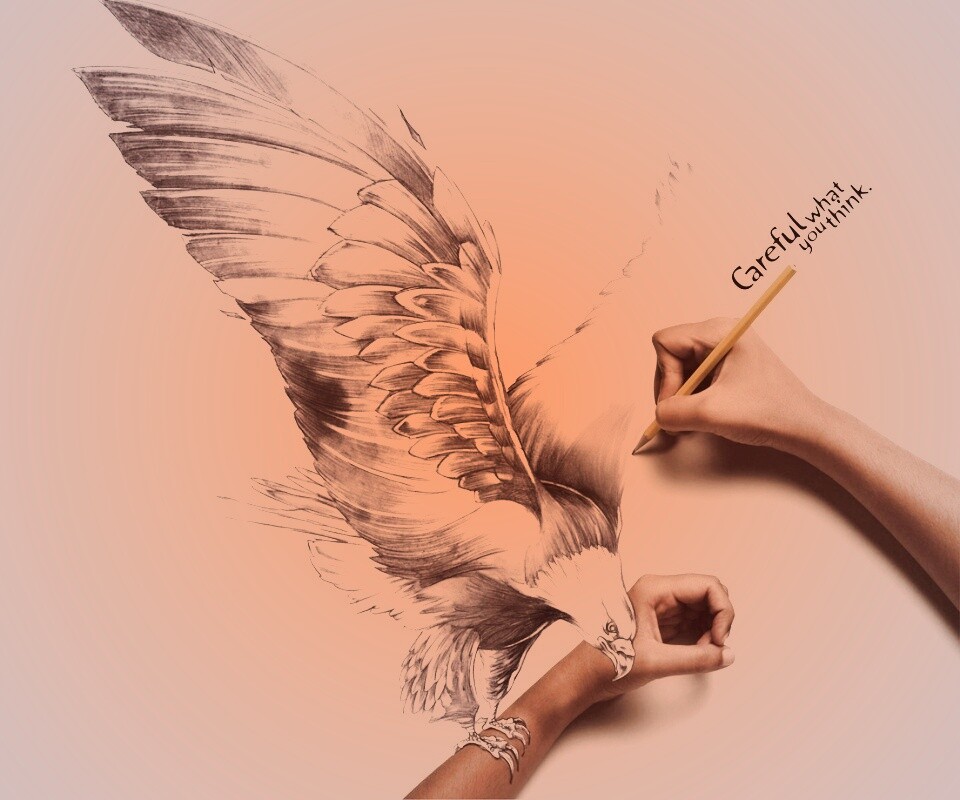 Осторожнее с тем о чем думаешь обои