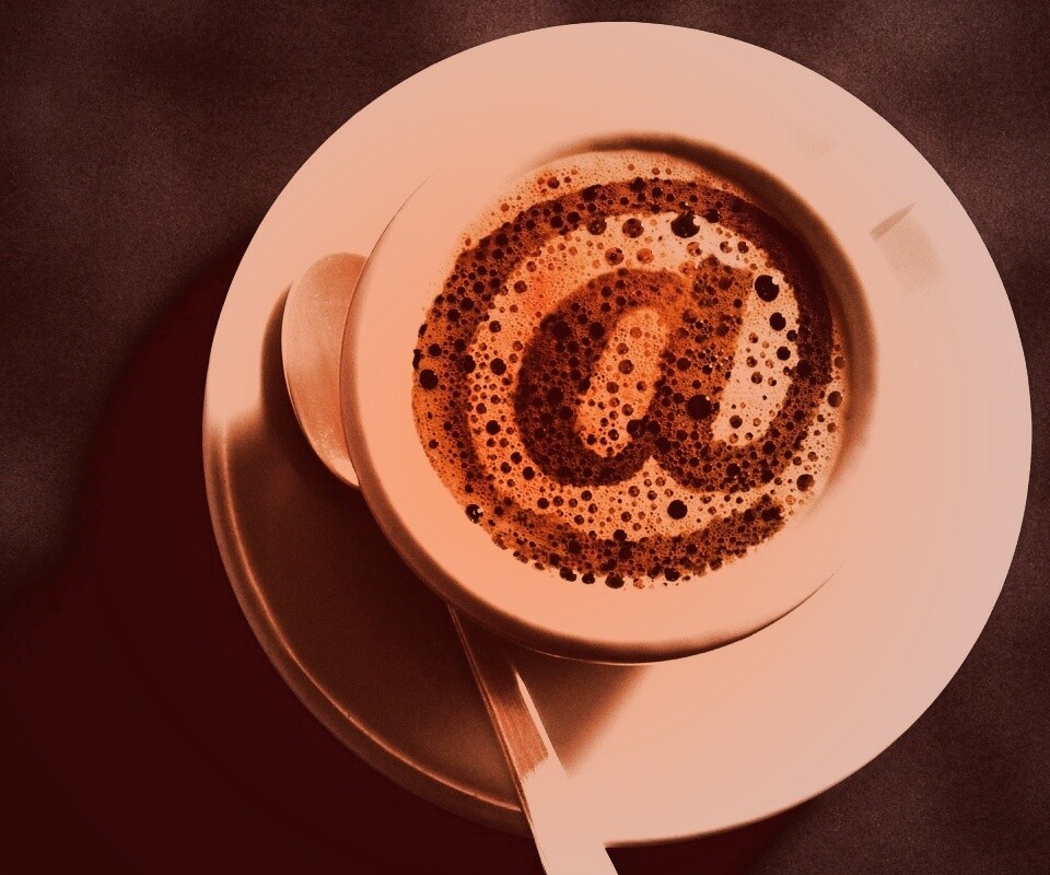 Интернет кофе обои