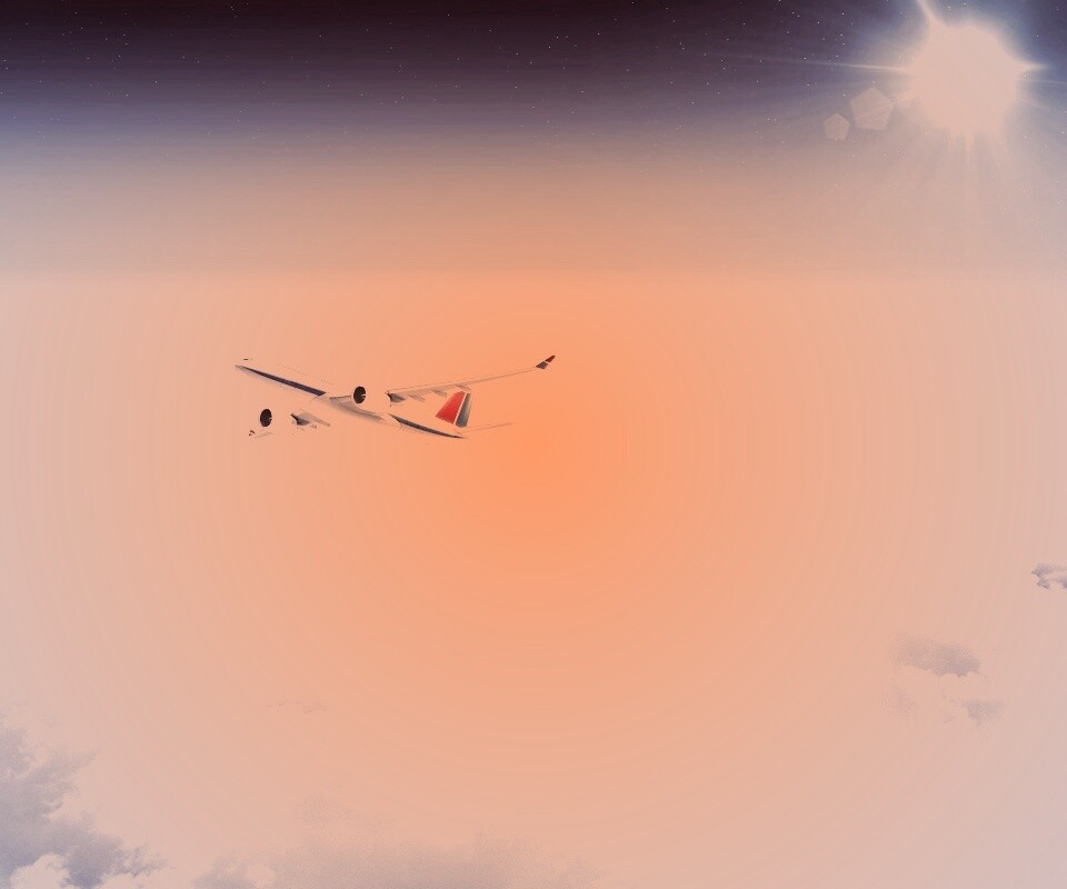 Пассажирский лайнер обои