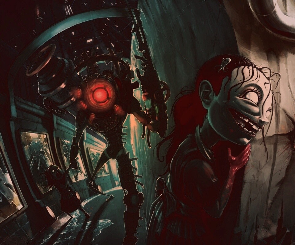 Фанарт Bioshock обои