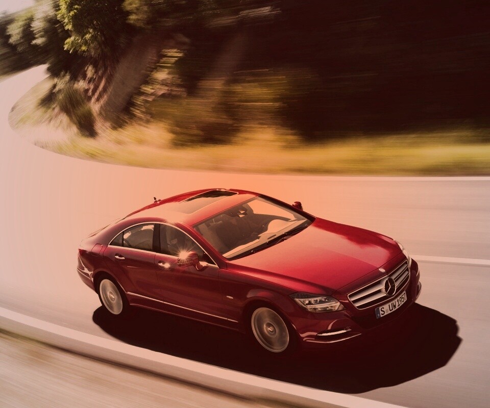 Mercedes CLS 550 обои