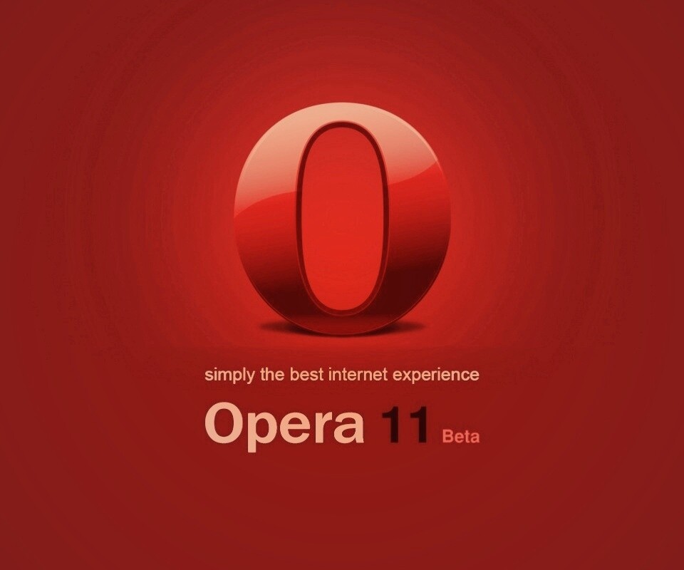 Opera 11 обои