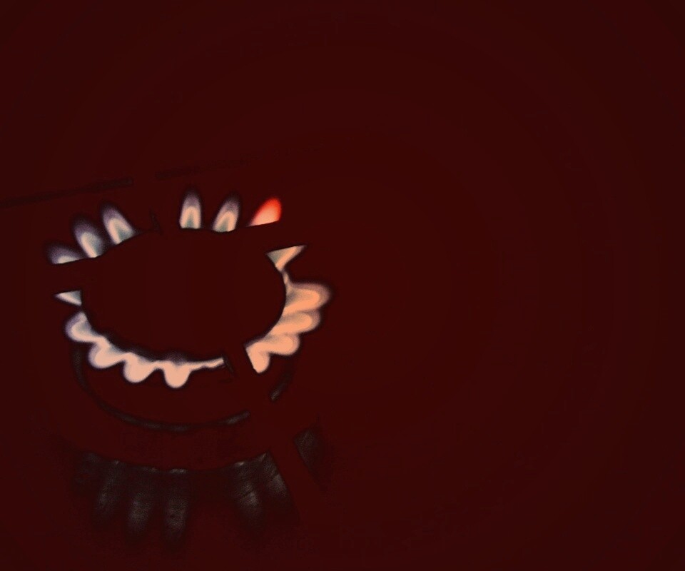 Огонь газовой горелки обои