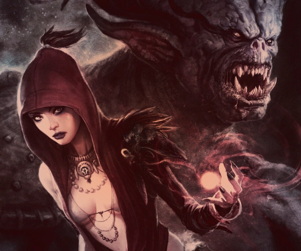 Морриган и порождение тьмы обои