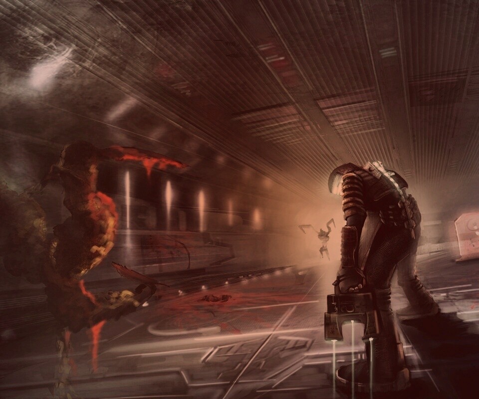 Фан арт Dead Space обои