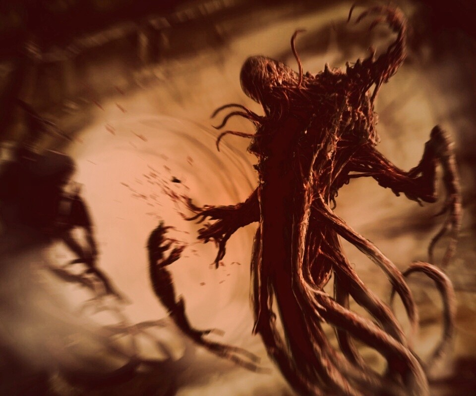 Монстр из Dead Space обои